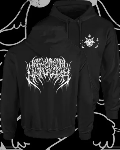 Heavy Metal Hairdresser - Metal Logo Hoodie