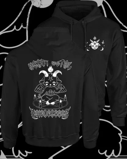 Cute As Hell - Heavy Metal Hairdresser Hoodie