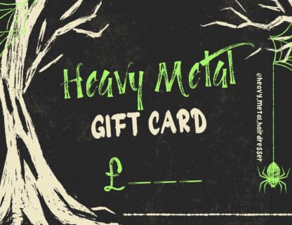 £500 Heavy Metal Hairdresser Gift Card