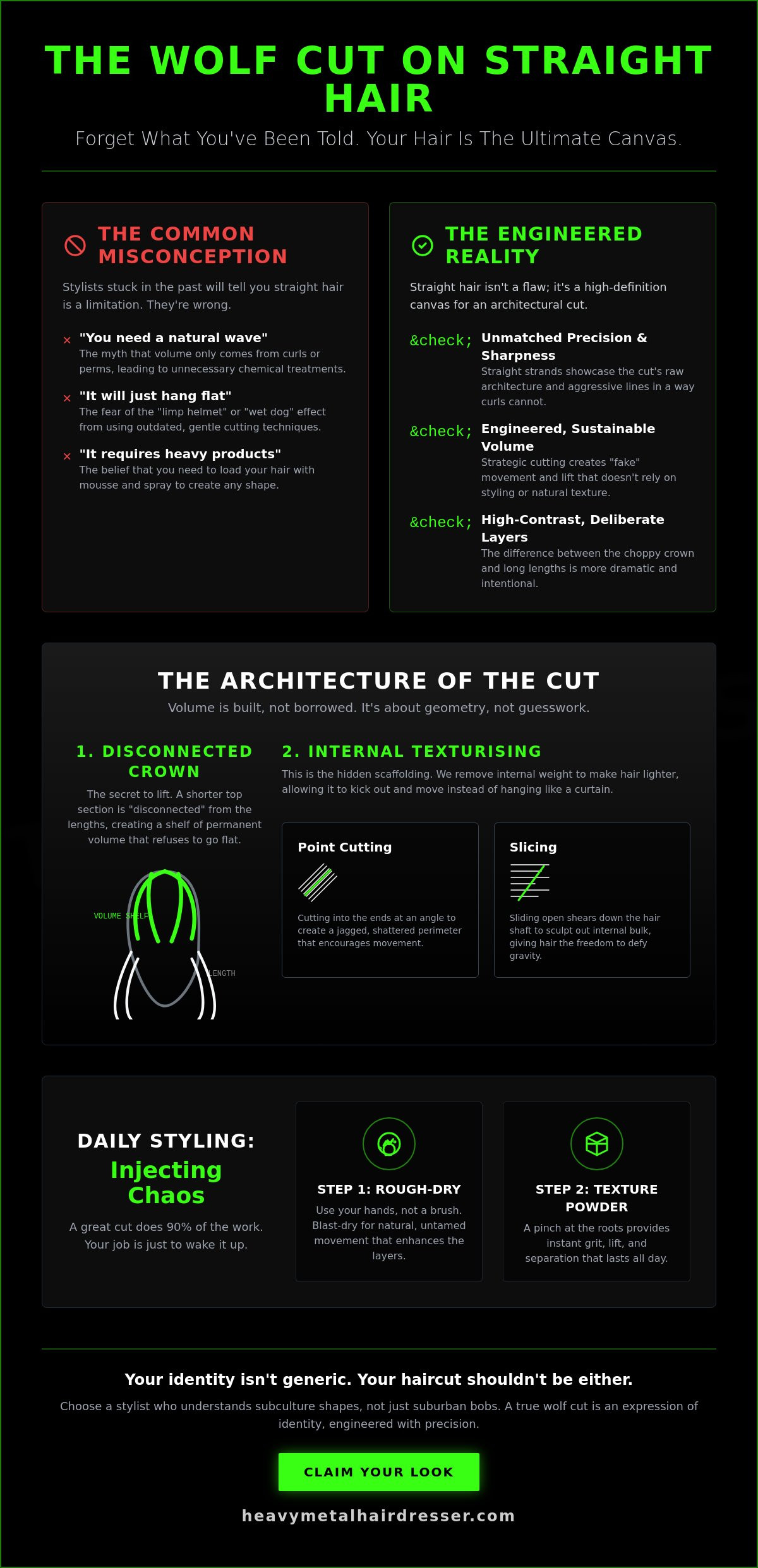 Wolf Cut on Straight Hair: How to Inject Texture into Flat Strands