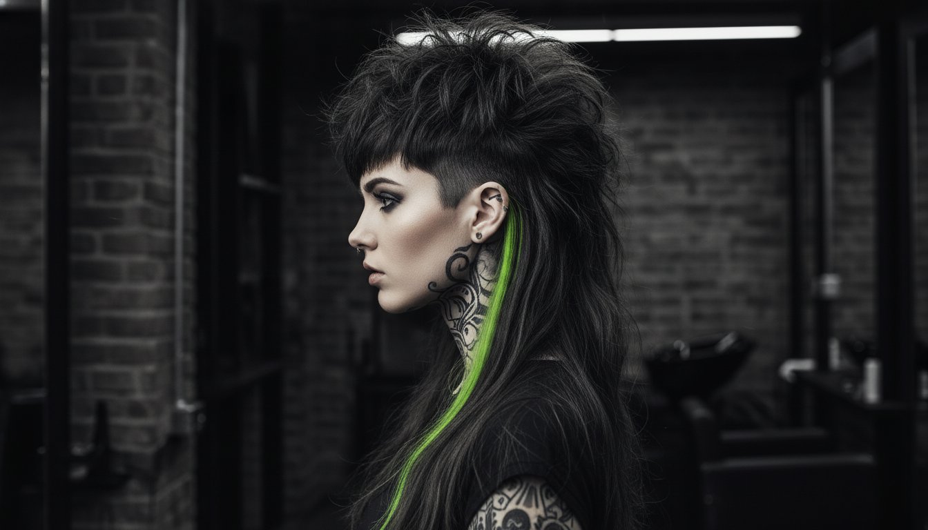 The Long Wolfcut: Mastering Aggressive Texture without Losing Your Length