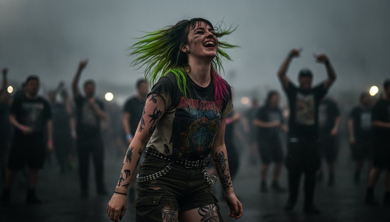 Festival Hair Styling UK: The Alternative Survival Guide for Mosh Pits and Mud