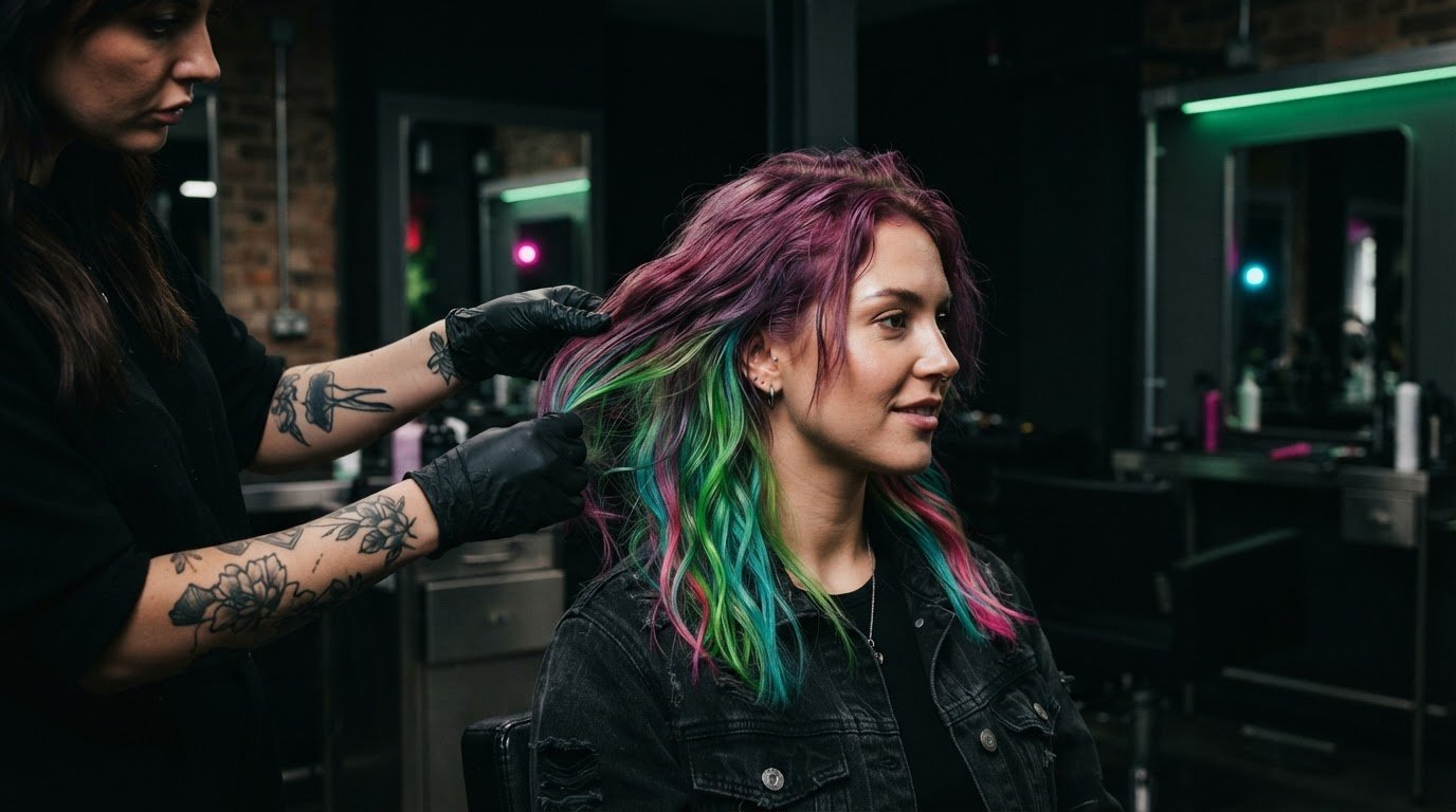 Vivid Hair Colour Correction Specialist UK: Get Back to Bold